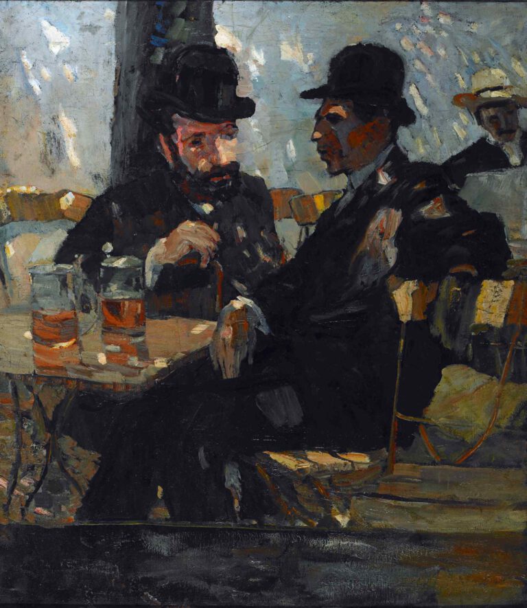 Im Biergarten (I)​, 1904